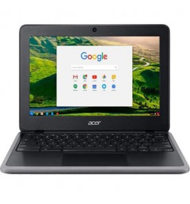 Chromebook Acer C733-C607 - Preto - Intel Celeron 4020 - RAM 8GB - HD 32GB - Tela 11.6" - Chrome OS