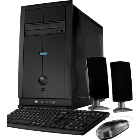Computador Desktop CCE T240S - RAM 2GB - HD 400GB -  Intel Atom D2500 - Gravador de DVD - Windows 7 Starter   