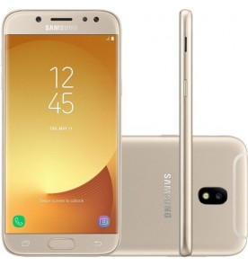 Smartphone Samsung Galaxy J5 Pro - Dourado - 32GB - RAM 2GB - Octa Core - 4G - 13MP - Tela 5.2" - Android 8