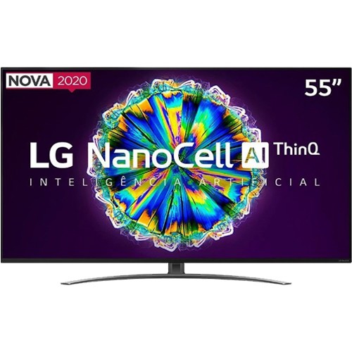 Smart TV Nanocell LG 55" 55NANO81SNA Ultra HD 4K HDR...