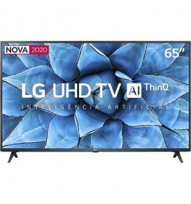 Smart TV LED LG 65" 65UN7310PSC - Ultra HD 4K - HDR - HDMI - USB - Wi-Fi - Inteligência Artificial - ThinQ AI