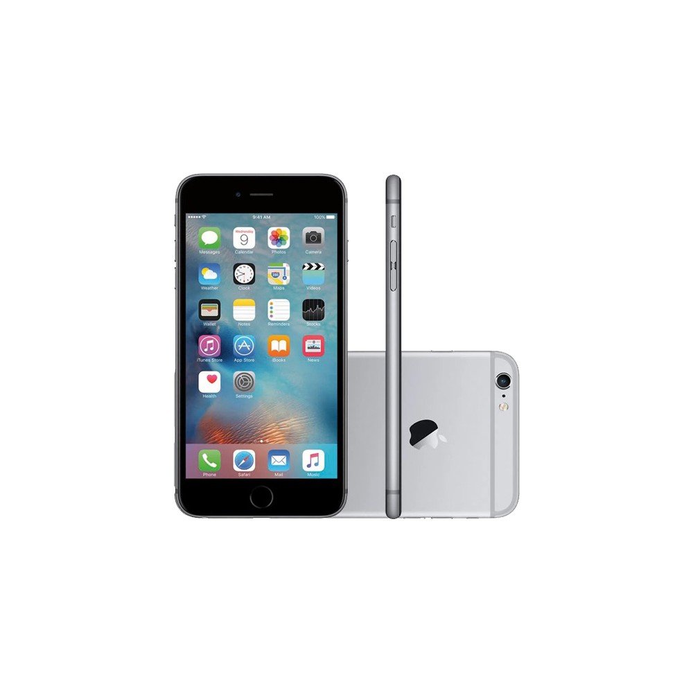 Apple iPhone 6plus 128GB スペースグレイ iPhone 6 Plus 128GB Cinza Espacial