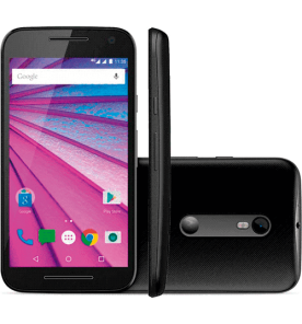 Smartphone Moto G3 XT1543 - 3° Geração - 4G – Dual Chip - Motorola – 16GB - Preto