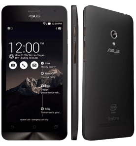Smartphone ZenFone 5 ASUS Preto - 8GB - Intel 1.2 GHz - A501CG-2A480BRA - Dual SIM - Câmera 8MP - Tela 5" - Android 4.3