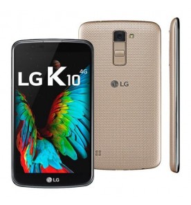 Smartphone LG K10 TV - Dourado - 16GB - RAM 1GB - Octa Core - 4G - 13MP - Tela 5.3" - Android 6