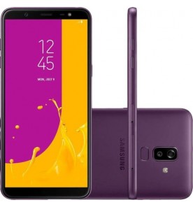 Smartphone Samsung Galaxy J8 - Violeta - 64GB - Octa Core - 16MP - 4G - Tela 6" - Android 8.0