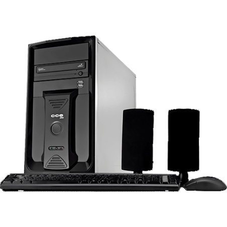 Computador Desktop CCE A225L - RAM 2GB - HD 250GB - Intel Atom - Gravador de DVD - Linux