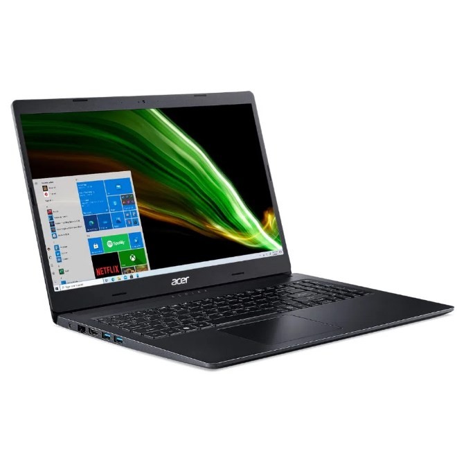 Notebook Acer Aspire 3 A315-23-R1J9 - Preto - AMD Ryzen 7-3700U - R