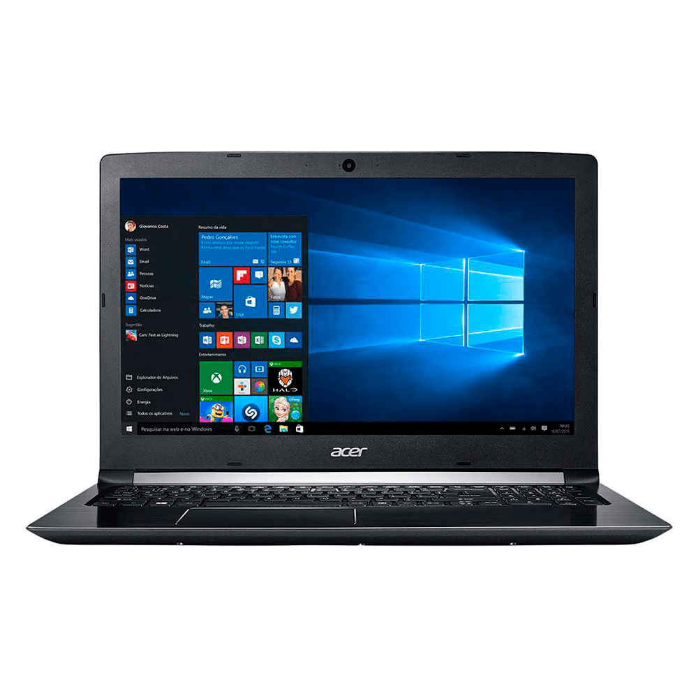 Notebook Acer Aspire 5 A5155155QD Preto Intel Core...