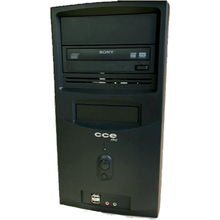 Computador Desktop CCE S3L-432 - Intel Core i3-560 - RAM 4GB - HD 320GB - Gravador de DVD - Linux