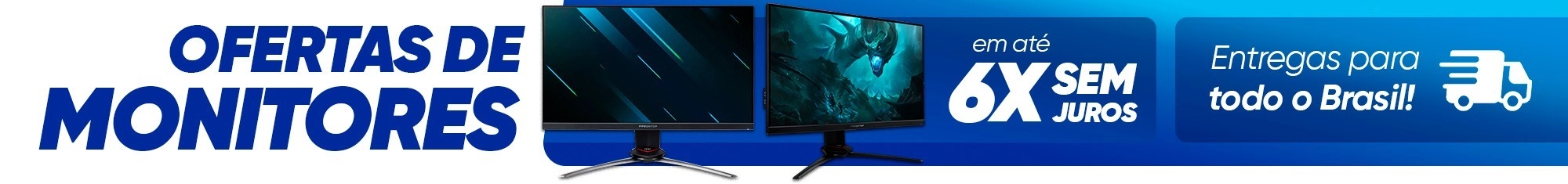Monitor Gamer em oferta: LG, Acer e mais