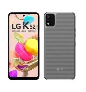 Smartphone LG K52 - Cinza - 64GB - RAM 3GB - Octa Core - 4G - Câmera Quádrupla - Tela 6.6" - Android 10