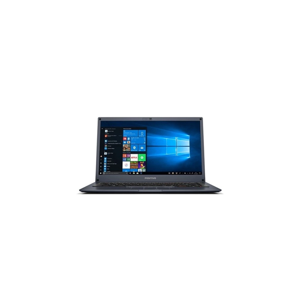 Notebook Positivo Motion Plus Q464B - Intel Atom X5-Z8330 - RAM 4GB - SSD 64GB - Tela 14” - Windows 10