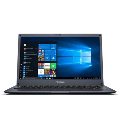 Notebook Positivo Motion Plus Q464B - Intel Atom X5-Z8330 - RAM 4GB - SSD 64GB - Tela 14” - Windows 10