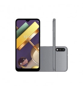 Smartphone LG K22 - Titânio - 32GB - RAM 2GB - Quad Core - 4G - Câmera Dupla - Tela 6.2" - Android 10
