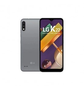 Smartphone LG K22 - Titânio - 32GB - RAM 2GB - Quad Core - 4G - Câmera Dupla - Tela 6.2" - Android 10