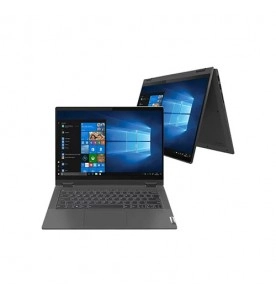 Notebook Lenovo Flex 5i 82LT0004BR - Grafite - Intel Core i7-1165G7 - RAM 8GB - SSD 256GB - Tela Touchscreen 14" - Windows 10