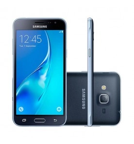 Smartphone Samsung Galaxy J3 - Dourado - 8GB - RAM 1GB - Quad Core - 4G - 8MP - Tela 5" - Android 5.1