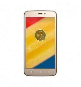 Smartphone Motorola Moto C Plus XT1726 - Ouro - TV digital - 8GB - 4G - Tela 5" - Dual Chip - Câmera 8MP - Android 7.0