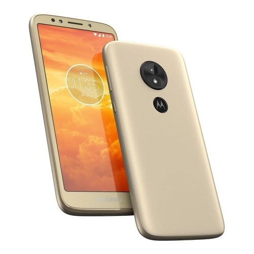 Smartphone Motorola Moto E5 - Cor Ouro - 16GB - RAM 2GB - Quad-Core - 4G - 13MP - Tela 5.7" - Android 8