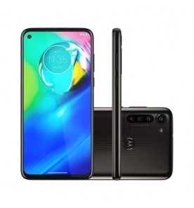 Smartphone Motorola Moto G8 Power - Preto - 64GB - RAM 4GB - Octa Core - 4G - Câmera Quádrupla - Tela 6.4" - Android 10