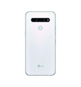 Smartphone LG K61 - Branco - 128GB - RAM 4GB - Octa Core - 4G - 4 Câmeras - Tela 6.5" - Android 9