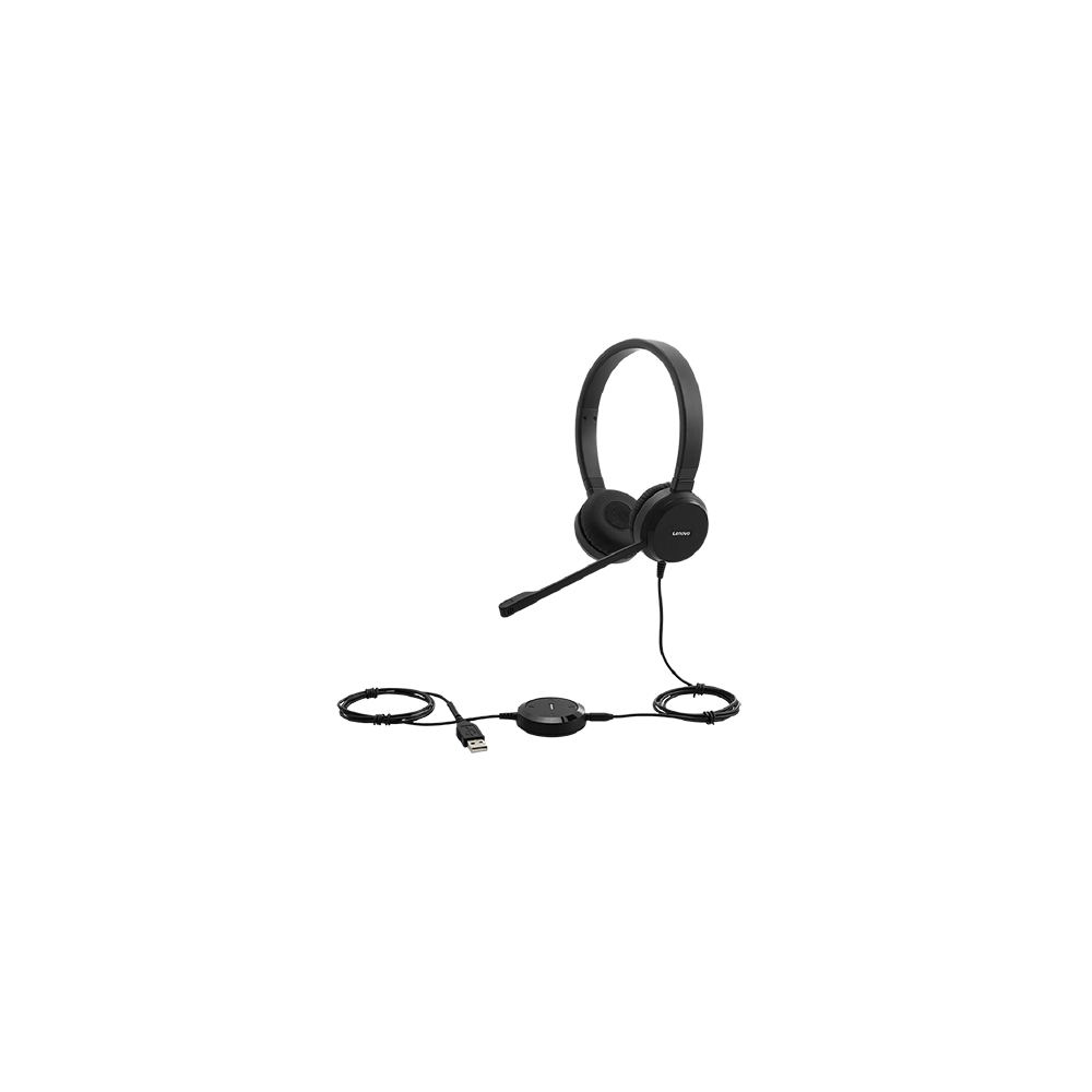 Lenovo Headset Voip stereo c/fio
