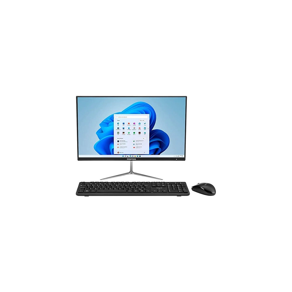 All In One positivo C4500A-21 - Tela 21.5” - Intel Celeron N4000 - RAM 4GB - 500GB - Windows 10 Home