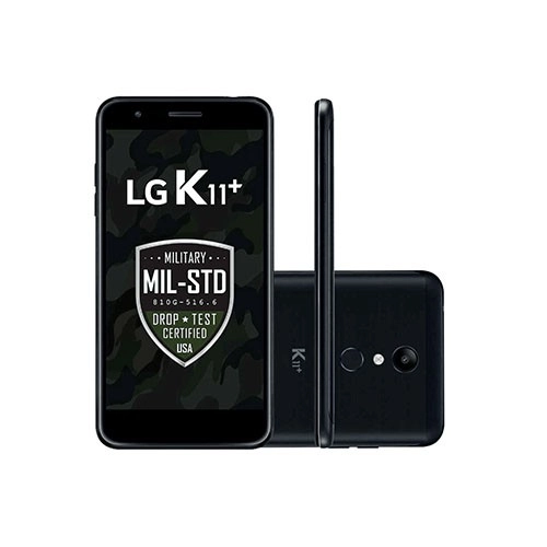 Smartphone LG K11 LMX410BCW - Preto - 32GB - RAM 3GB - Tela 5.3”