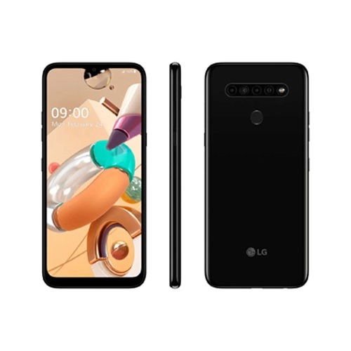 Smartphone LG K41S - Preto - 32GB - RAM 3GB - Tela 6.5” - 4 Câmeras - Inteligência artificial
