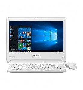 All In One Positivo UL7550 - Branco - Intel Core i3-4005U - RAM 4GB - HD 500GB - Tela 18.5" - Windows 10