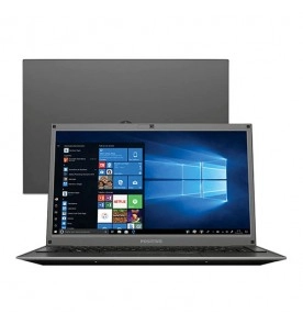Notebook Positivo Motion Q232B - Intel Atom X5-Z8300 - RAM 2GB - SSD 32GB - Tela 14” - Windows 10