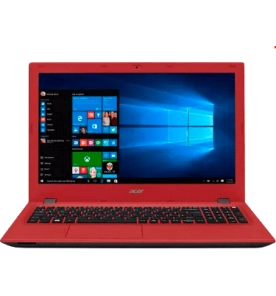 Notebook Acer E5-574-307M - Intel Core i3-6100U - RAM 4GB - HD 1TB - LED 15.6" - Windows 10 - Vermelho
