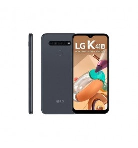 Smartphone LG K41S - Titânio - 32GB - RAM 3GB - Octa Core - 4G - 4 Câmeras - Tela 6.5" - Android 9