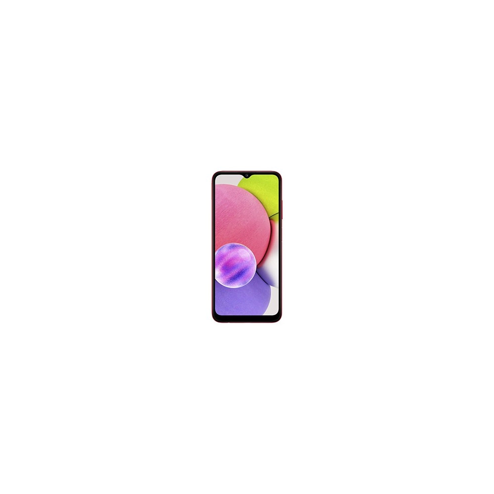 Smartphone Samsung Galaxy A03S - Vermelho - 64GB - RAM 4GB - Tela 6.5” - Android 11