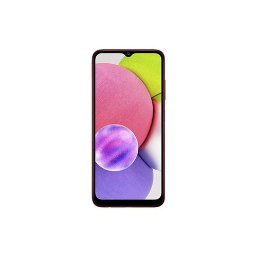 Smartphone Samsung Galaxy A03S - Vermelho - 64GB - RAM 4GB - Tela 6.5” - Android 11