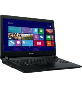 Notebook CCE Ultra Thin U25 - Intel Celeron 847 - HD 500GB - RAM 2GB - LED 14" - Windows 8