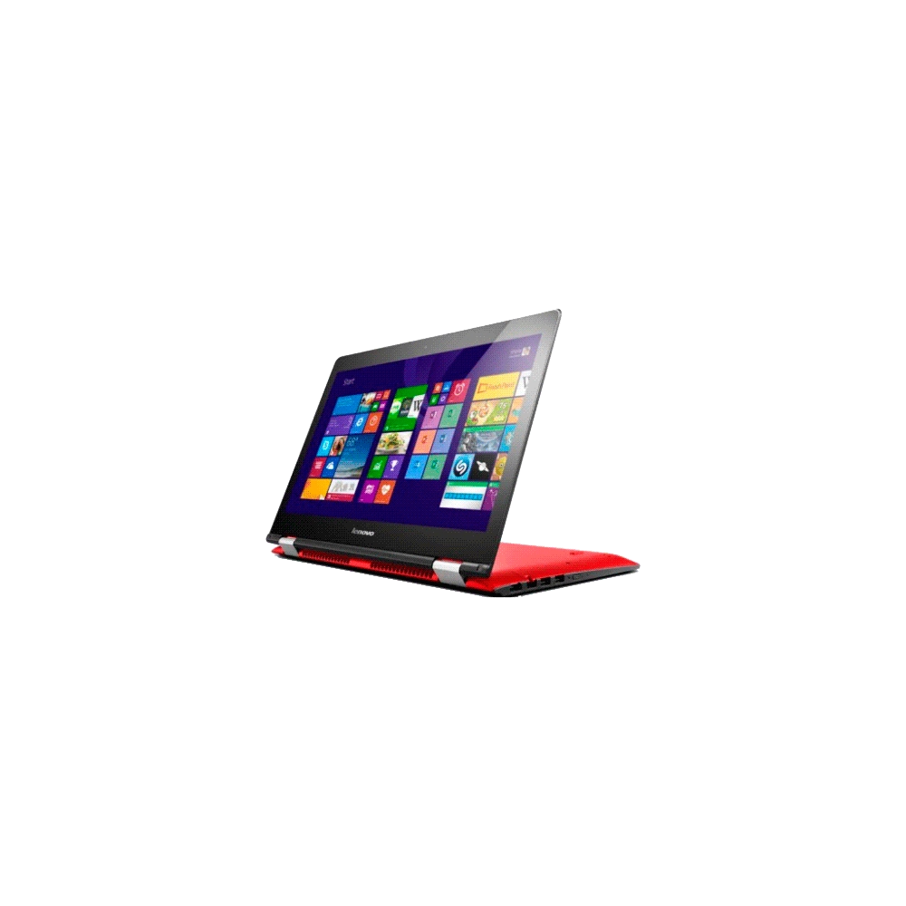 Notebook 2 em 1 Lenovo Yoga 500 14IBD-80NE000ABR - Intel Core i5-5200U - RAM 4GB - HD 1TB - Tela 14" - Windows 10 - Vermelho