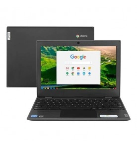 Notebook Lenovo 100E-82J80001BR - AMD 3015CE - RAM 4GB - SSD 32 GB - Tela 11,6” - Chrome OS  