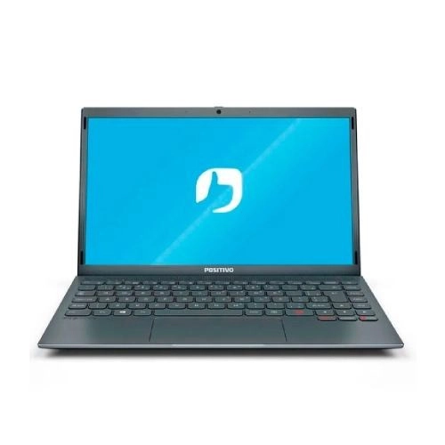 Notebook Positivo Motion Gray Q464C 3001902 - Intel Atom Z8350 - RAM 4GB - SSD 64 GB - Tela 14” - LCD - Windows 10 HSL.