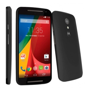 Smartphone Motorola Moto G XT1068 Preto - 8MP - 8GB - Desbloqueado - Tela 5" - Android 4.4
