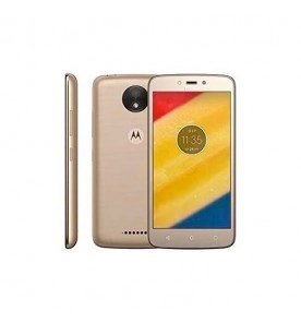 Smartphone Motorola Moto C Plus - Ouro - Quad core - RAM 1GB - 32GB - 8MP - Tela 5” - Android 7.0