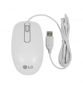 Mouse LG Indicadores com Sensor Otico com Lazer com Conexão via Cabo USB