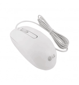 Mouse LG Indicadores com Sensor Otico com Lazer com Conexão via Cabo USB