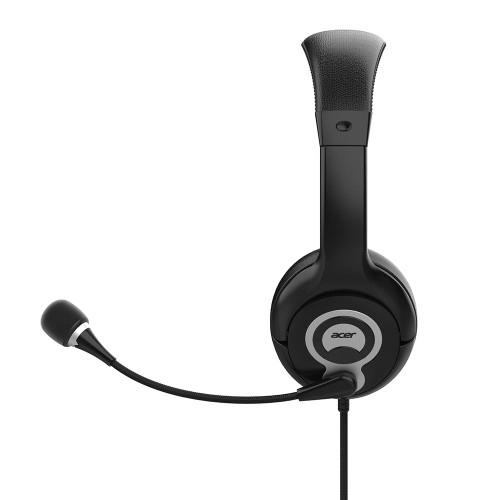 Headset Acer GP.HDS11.00T - Com fio - fone flexível - Áudio de alta qualidade - Interruptor mudo e controle de volume