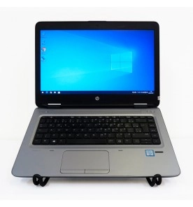 Notebook HP ProBook 640 G2 modelo W8J70EP#AC4 em vista frontal.