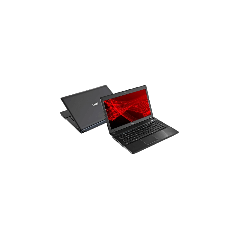 Notebook CCE I45L - Intel Dual Core 847 - RAM 4GB - HD 500GB - Linux - Tela 14" - Preto