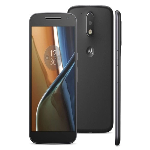 Smartphone Motorola Moto G4 XT1626 - 4° Geração - TV Dual - Preto - 16GB - Tela 5.5"
