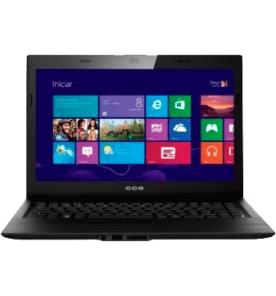 Notebook CCE F40-30-4030CCE002 - Intel Celeron N2830 - RAM 4GB - HD 500GB - LED 14" - Windows 8.1
