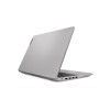 Design simples e prático do Lenovo S145 na cor prata.